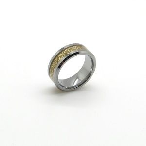 NEW 8 mm Tungsten Comfort Fit Ring